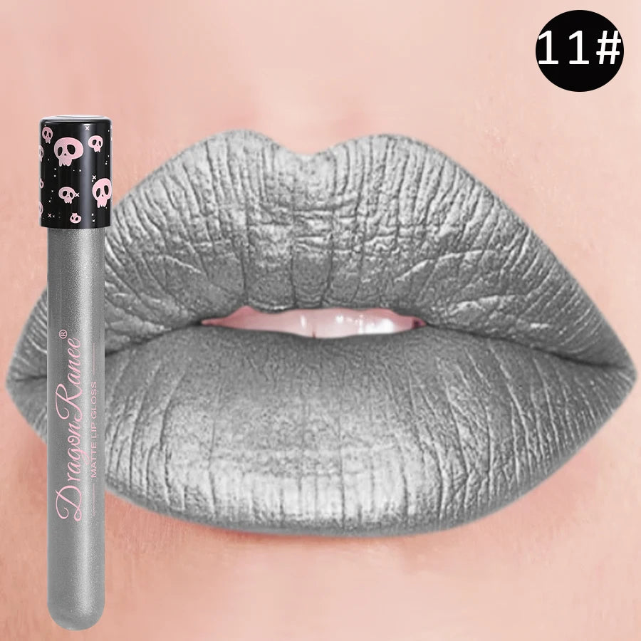 Colorful Lip Gloss Set — Matte Waterproof