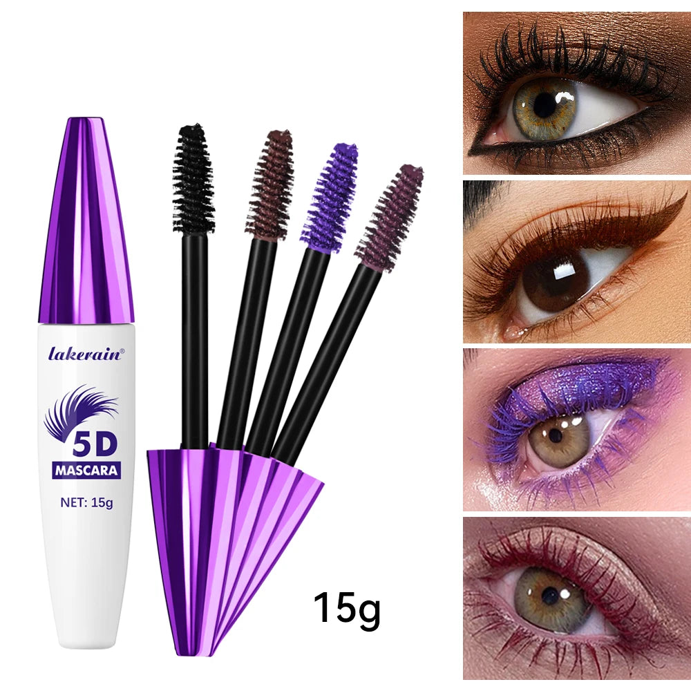 5D Mascara Set — 4 Color Wardrobe for Lashes
