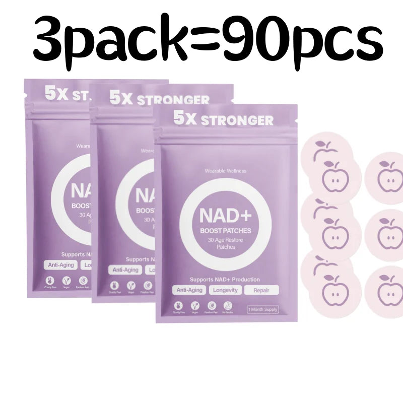 5x Enhanced Patch, NAD+Care Patch, Lazy Patch, Gentle Care for Arms and Waist, Kind Patch, Suitable for All Skin Types