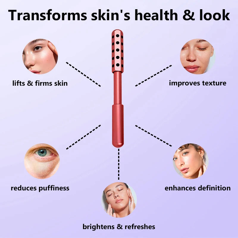 Germanium Face Massage Roller — Acupoint Beauty Tool