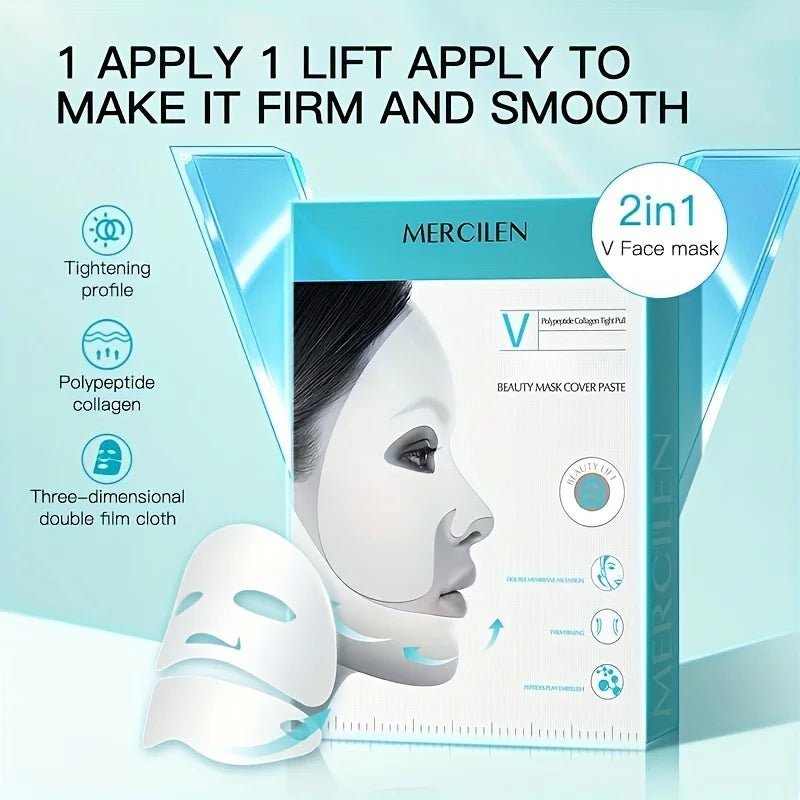 Mercilen Collagen Lifting Mask Set — V-Shape Firming