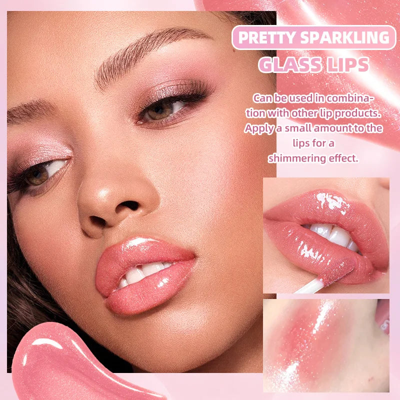 Shiny Mirror Lip Gloss — Moisturizing Glaze