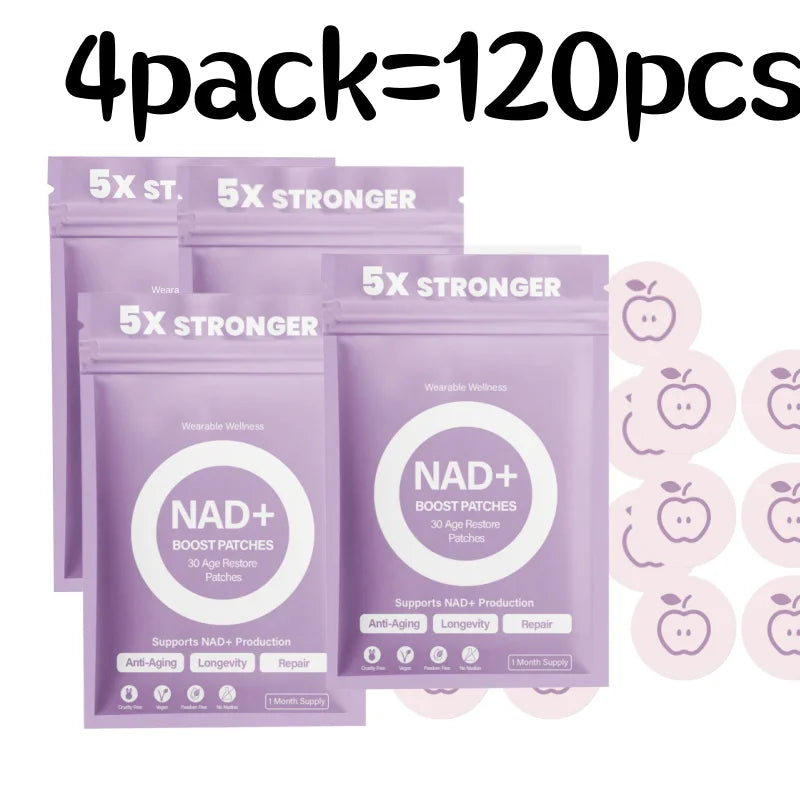 5x Enhanced Patch, NAD+Care Patch, Lazy Patch, Gentle Care for Arms and Waist, Kind Patch, Suitable for All Skin Types