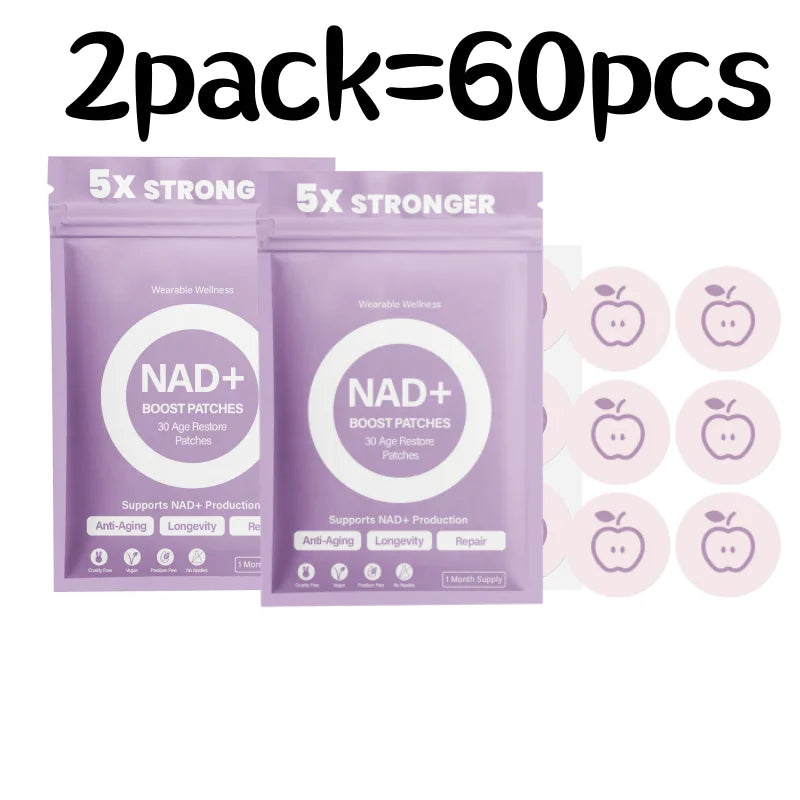 5x Enhanced Patch, NAD+Care Patch, Lazy Patch, Gentle Care for Arms and Waist, Kind Patch, Suitable for All Skin Types