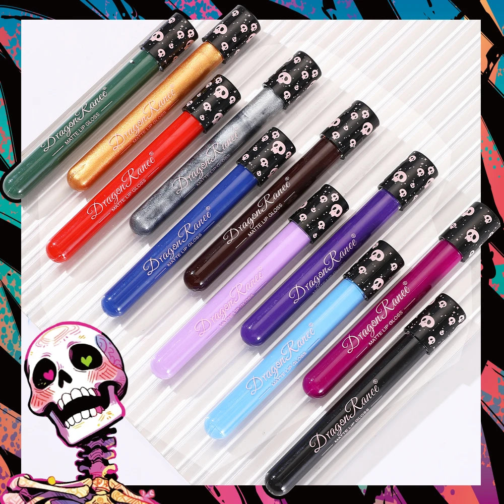 Colorful Lip Gloss Set — Matte Waterproof