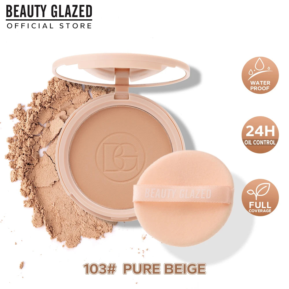 BEAUTY GLAZED Matte Face Powder — Oil Control Setting