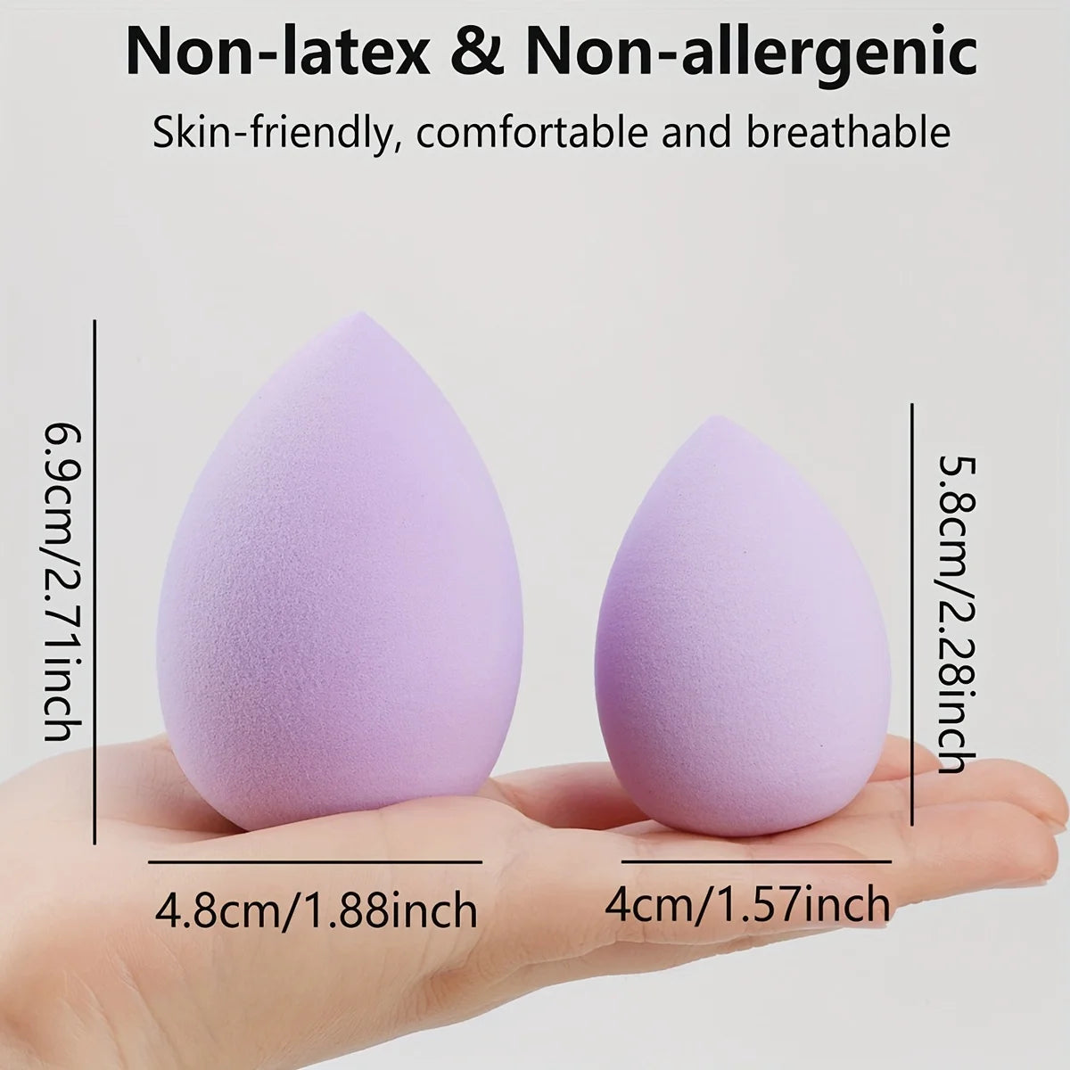 8-Piece Beauty Sponge Set — Foundation Blender