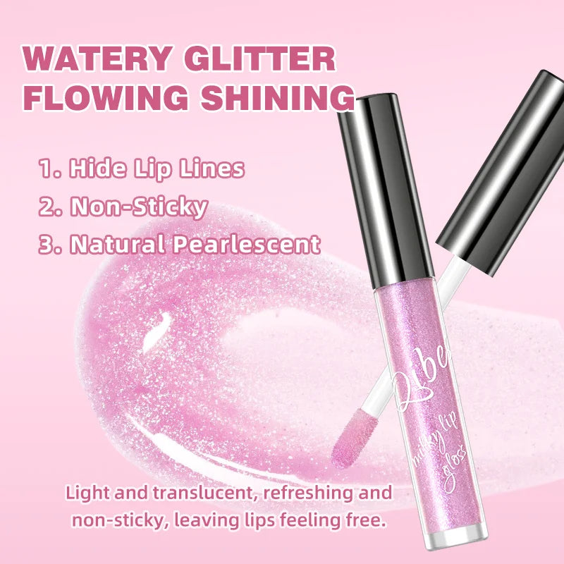 Shiny Mirror Lip Gloss — Moisturizing Glaze