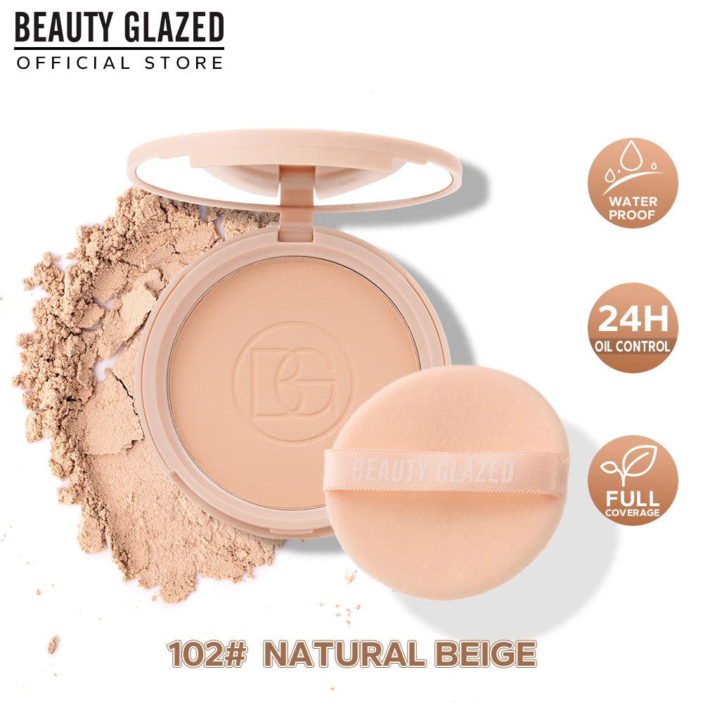 BEAUTY GLAZED Matte Face Powder — Oil Control Setting