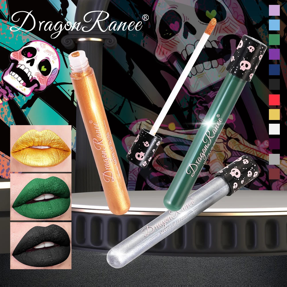 Colorful Lip Gloss Set — Matte Waterproof