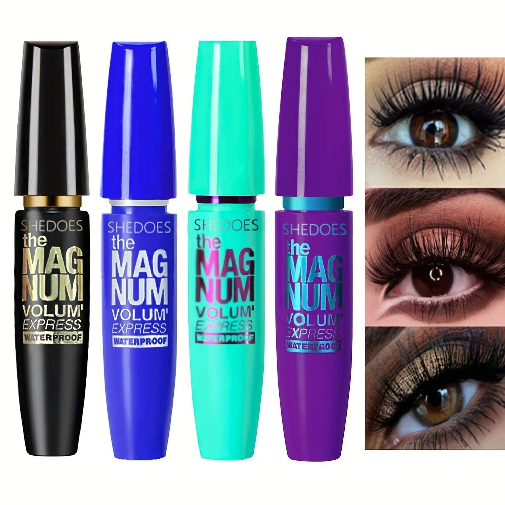 4D Fiber Mascara — 5 Colors Waterproof Volume